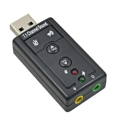 USB Sound Card Audio Adapter