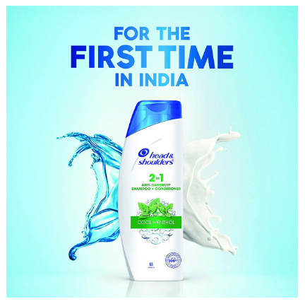 Head & Shoulders 2-in-1 Cool Menthol Anti Dandruff Shampoo