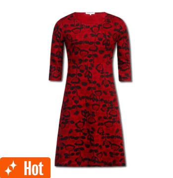 Women's Half Sleeve Empire Waist Long Maxi Dress