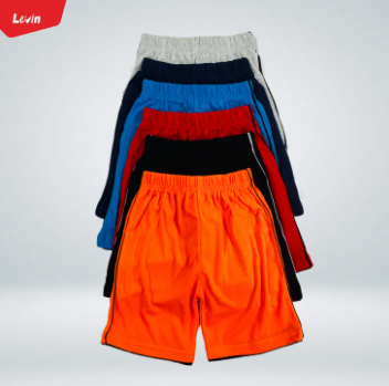 Boys Casual Light weight Pull on Style Cotton Shorts From Levin