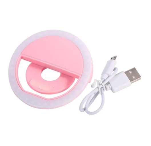 LED Front Loading Selfie Ring Light