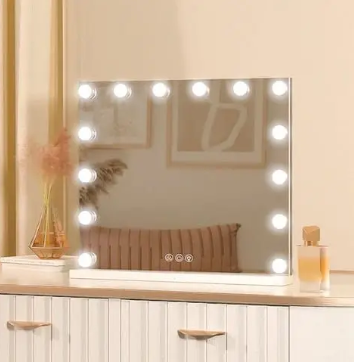 Vanity Makeup Mirror Led Light /Makeup 10 , 12 , 14 LED Light - 3 Modes & USB Type