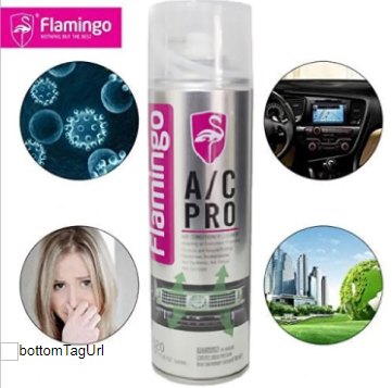Flamingo Air Conditioner Cleaner, Flamingo A/C Pro 500ml Cleaner For Household, Office, Car Air Conditioner