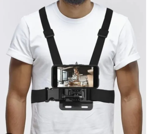 Chest Mount Strap for Mobile Smartphone