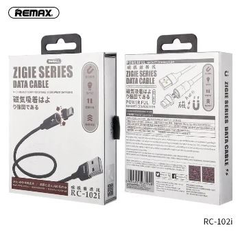 Remax RC-102i Ziggy Series Magnetic Lightning Data Cable