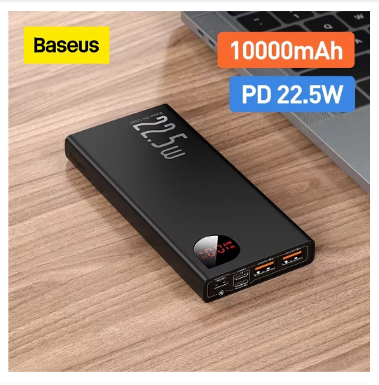 Baseus 65w Power Bank 20000mah Portable Powerbank Quick 5902