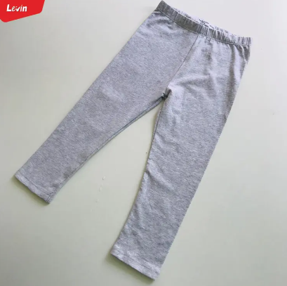 Girls Toddler Cotton Stretch Solid Leggings For Kids From Levin