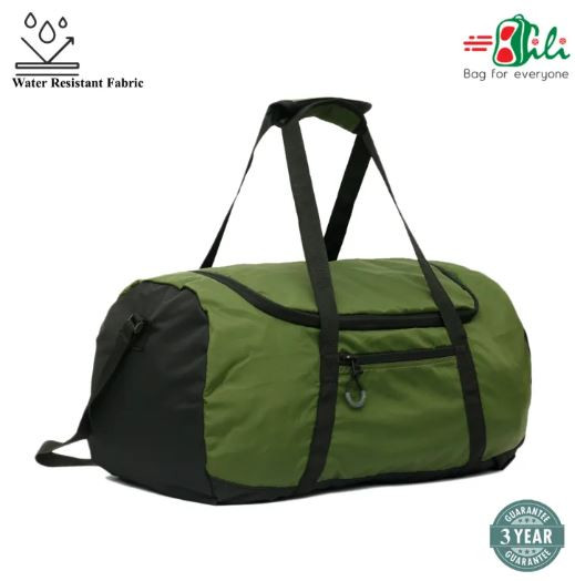 Bili Online Packable 20 Liter Duffel Bag (Dark Olive)
