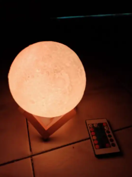Moon Light 3D Moon Lamp 16 Colors Remote & Touch - 15 cm