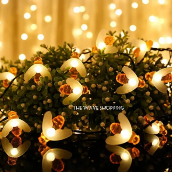 Honey bee warm white Fairy Lights, Decorative Fairy Lights 20 pieces set party light