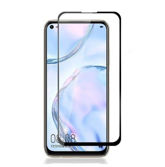 Huawei Nova 7i Tempered Glass Screen Protector 6D9D11D - Black