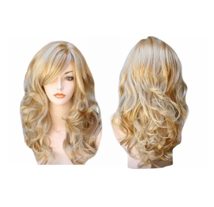Cimiva Women Wigs Natural Long Wavy