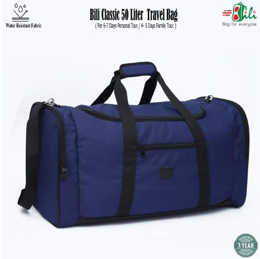 Bili Classic Premium 50 Liter Travel Bag, Family Bag