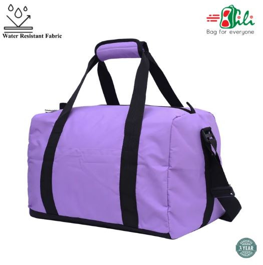 Bili Personal Use Compact Travel Bag for Short Tour 1-2 Days (Lavender)