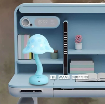 Cute Mushroom Night Light,Led Night Light,Creative Student Dormitory Bedside light