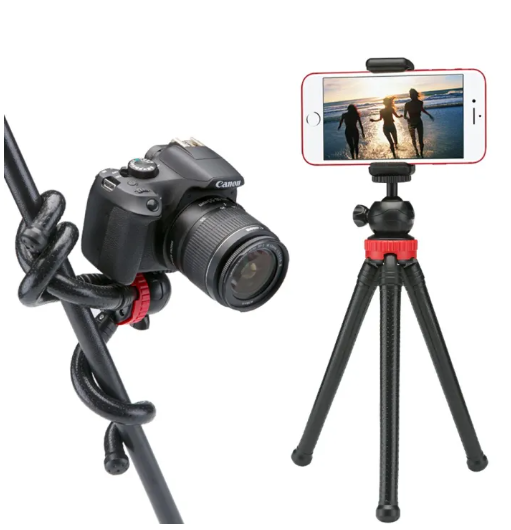 Portable Big Flexible Octopus Travel Tripod