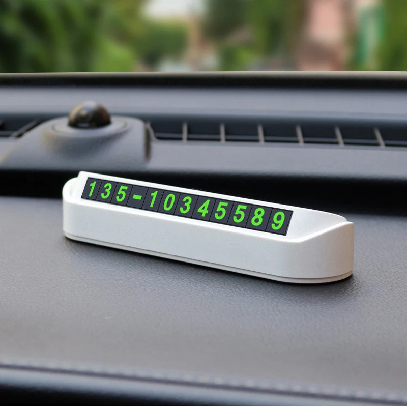 Temporary Car Parking Cards । Phone Number Parking Card