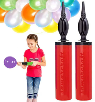 Balloon Manual Hand Pump for Latex, Foil, Helium air Balloon/Airpump/Balloons Pumper/Inflatable Machine/Balloon Pumping for Birthday Decorations Items Party Supplies, Balloon Accessories