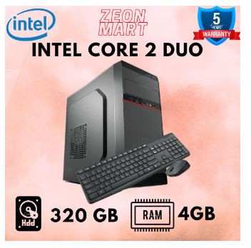Intel Core 2 Duo Best Home & Office working Desktop Computer PC