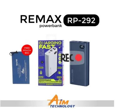 REMAX RPP-292 20W+22.5W 20000MAH POWER BANK