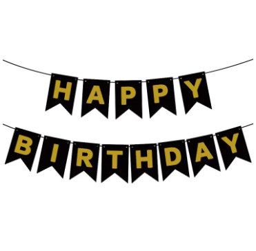 Happy Birthday Banner for Birthday Party Supplies, Happy Birthday Party Supplies