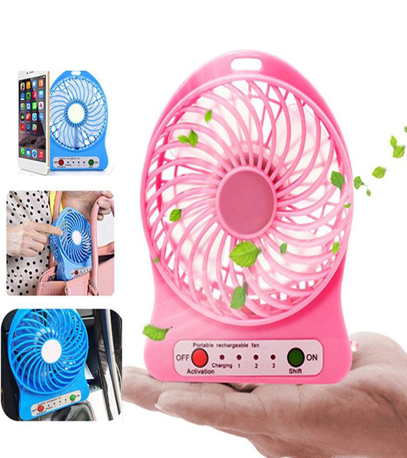 Mini Portable USB Rechargeable Fan