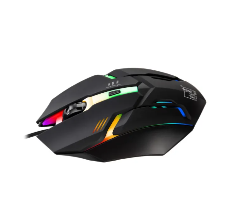 Optical 7 bright color LED backlit mouse