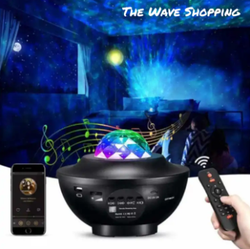 Galaxy Projector Star Starry Sky LED Night Light Projector Moon Lamp USB Bedroom Lamp